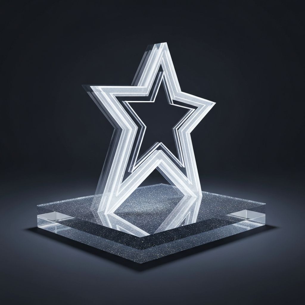 Acrylic Rising Star Award
