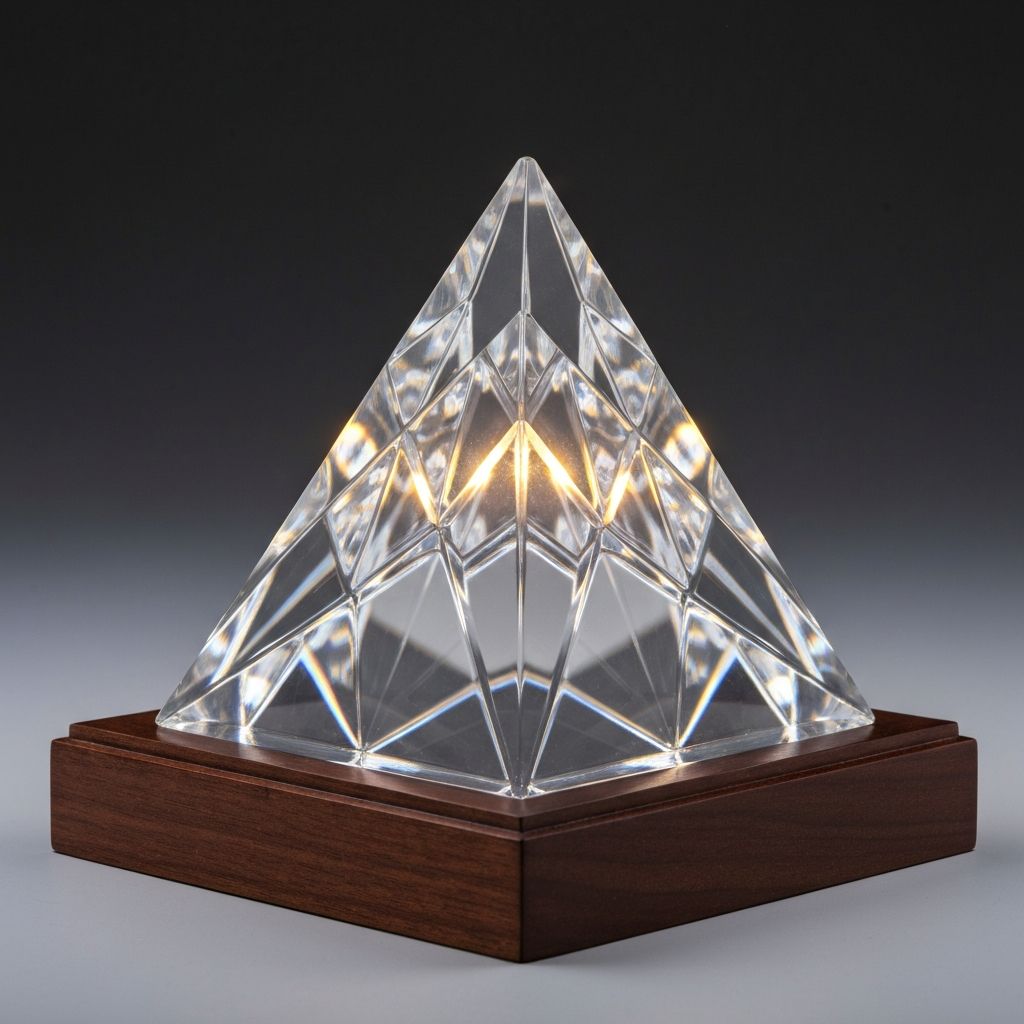 Glass Peak Achievement Trophy