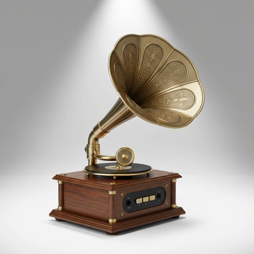 Bluetooth Speaker 'Gramophone'