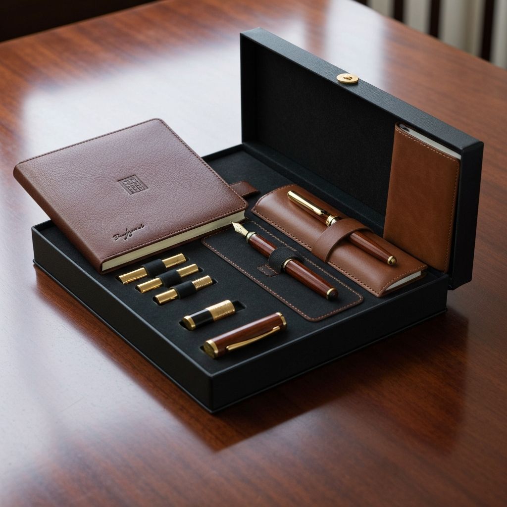 Premium corporate gift set