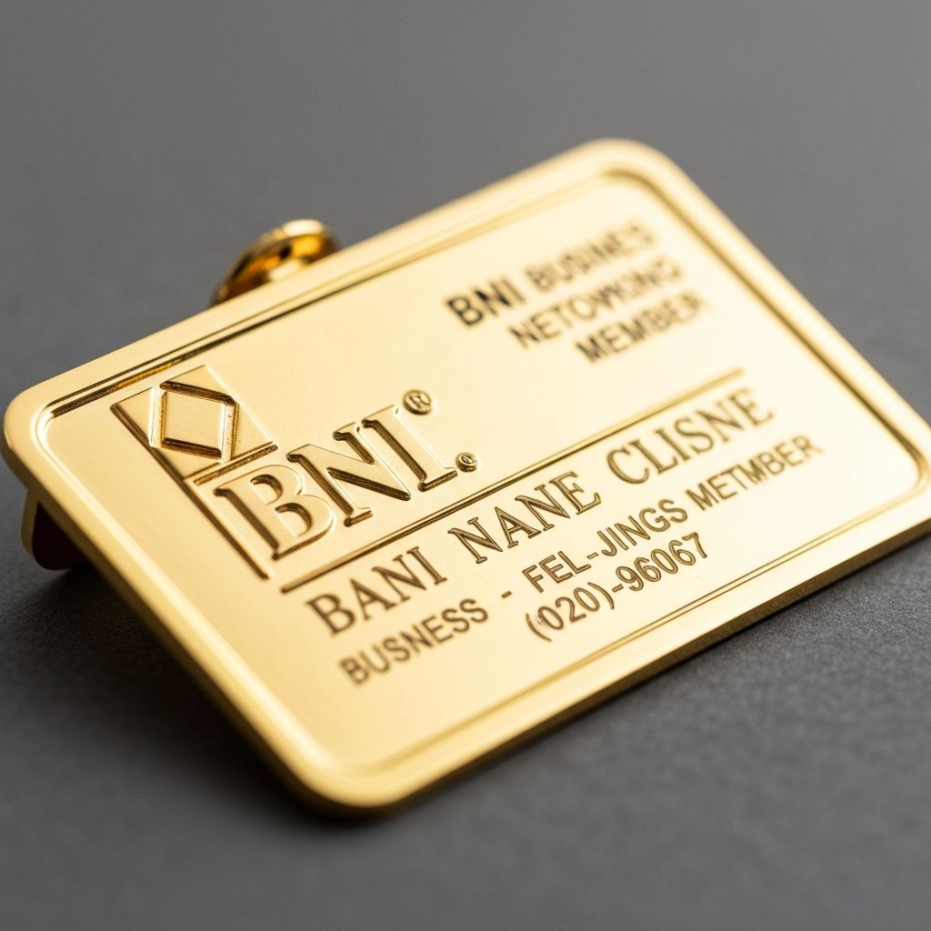 BNI Member Badge - Networking